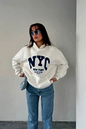 184252 BEYAZ SWEAT