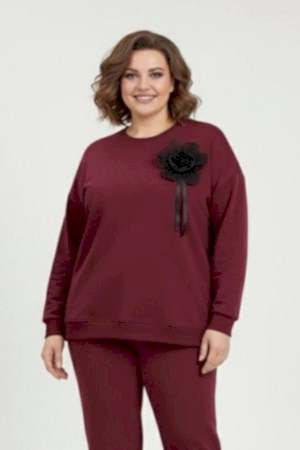 184300 BORDO SWEAT