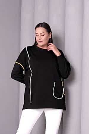 184852 SİYAH SWEAT