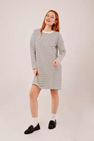H4719-BEYAZ-L BEYAZ SWEAT