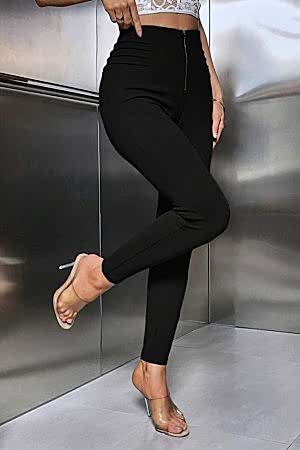 K46141-SIYAH SİYAH TAYT