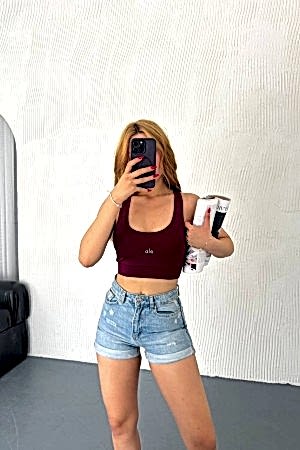 ALO BASKI CROP TOP 189868