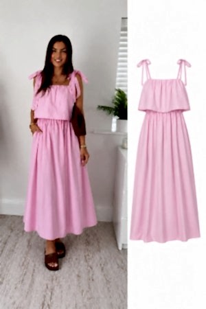 POPLIN KUMAS ELBISE 190385