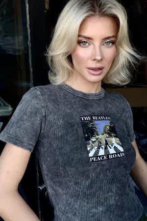 185338 ANTRASİT TSHIRT