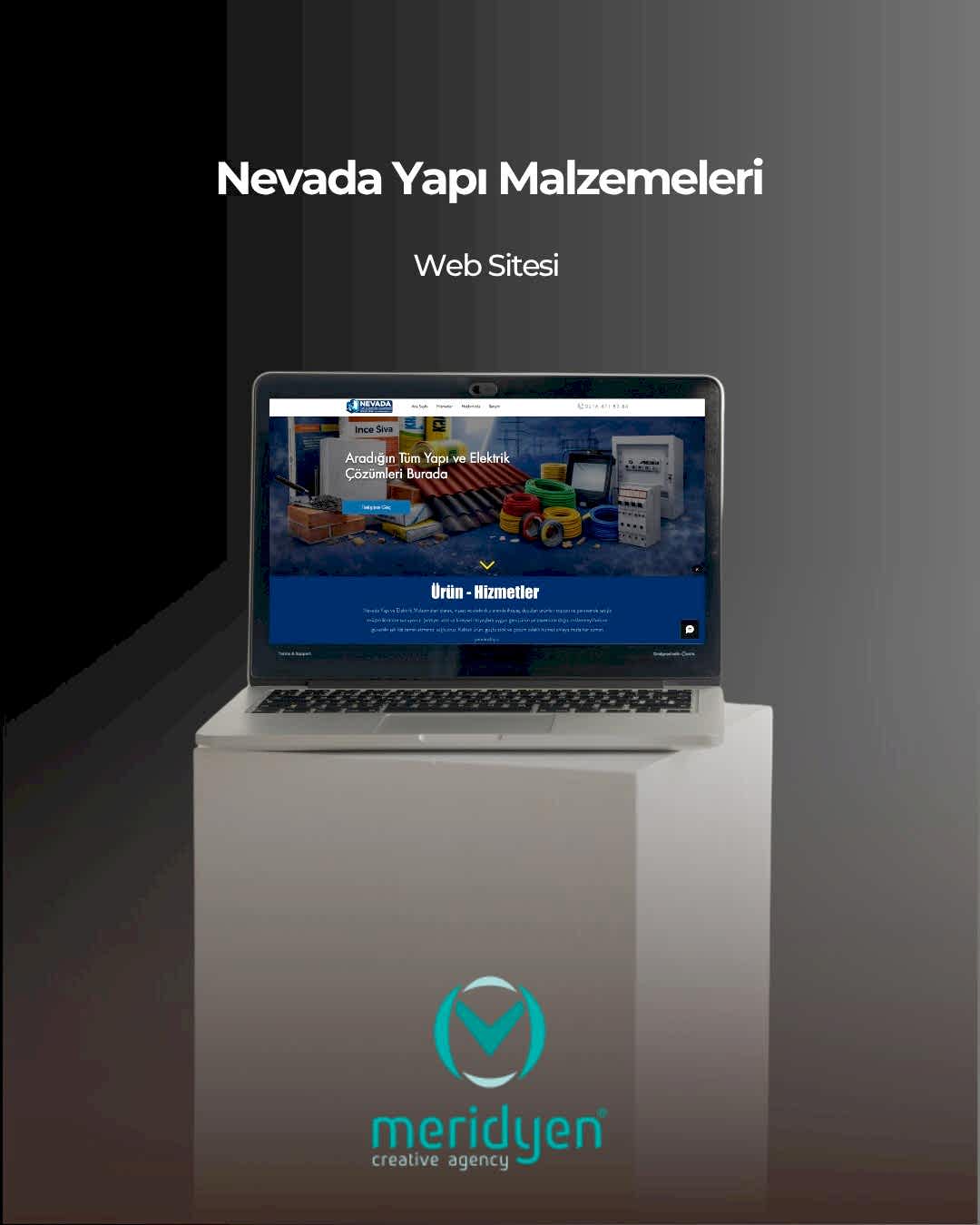 Nevada Yapı Malzemeleri – Web Sitesi